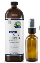 Silver Shield 32 oz. [20ppm]Comes with an empty amber bottle with sprayer