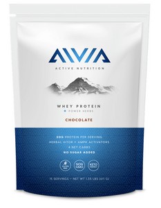 Aivia Whey Protein Vanilla Bean 15 Servings - 1.35 Lbs (611 G)