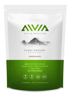 AIVIA Plant Protein - Chocolate   15 Servings 1.58 lbs (716 G)