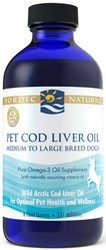 Pet Cod Liver Oil - 8 oz.  For medium to large dogs