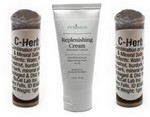 2 x C-herb or CHerb and 1 x Replenishing CreamUSA FREE SHIPPING