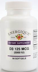 D-3 5000 IU - 90 Softgels