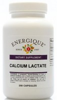 Calcium Lactate 250 caps or lactate calcium