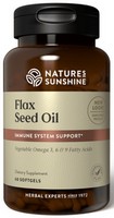 Flax Seed Oil w/Lignans (60 softgel caps)