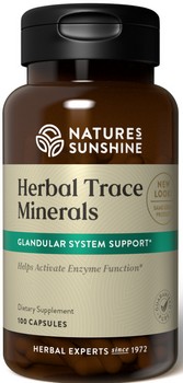 Herbal Trace Minerals (100 caps) (ko)